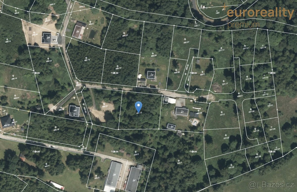 Prodej, pozemek k bydlení 2270m2, Vernéřov u Aše
