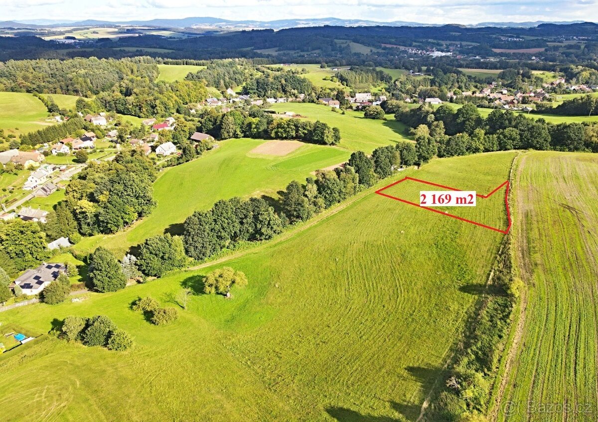 Pozemek na prodej - 2.169m2 - Hnátnice