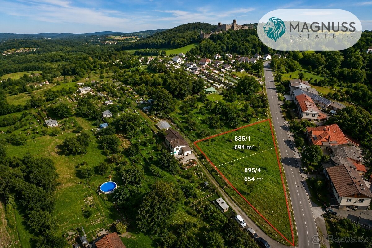Prodej, stavební pozemek, 694 m2, Týn nad Bečvou