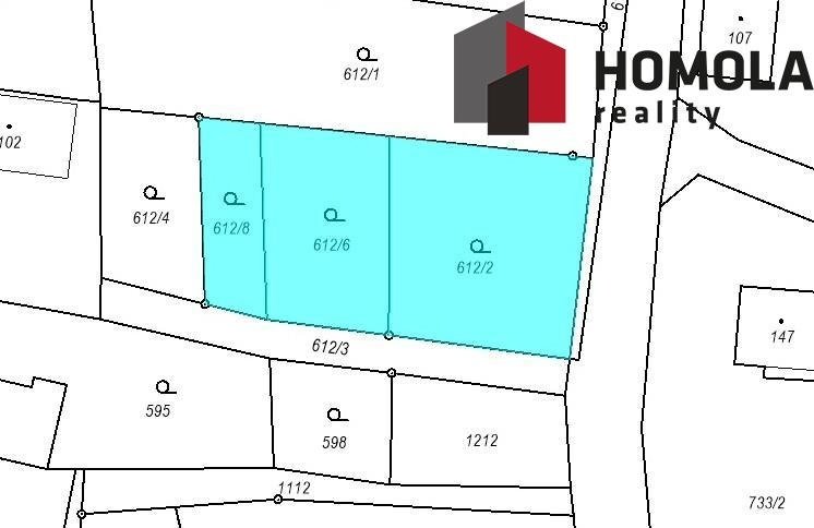 Stavební parcela 1311 m2 v Kružberku