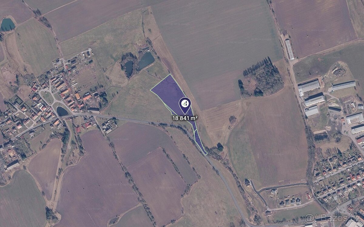 Prodej podílu 1/12 louky 1 570 m², Batelov