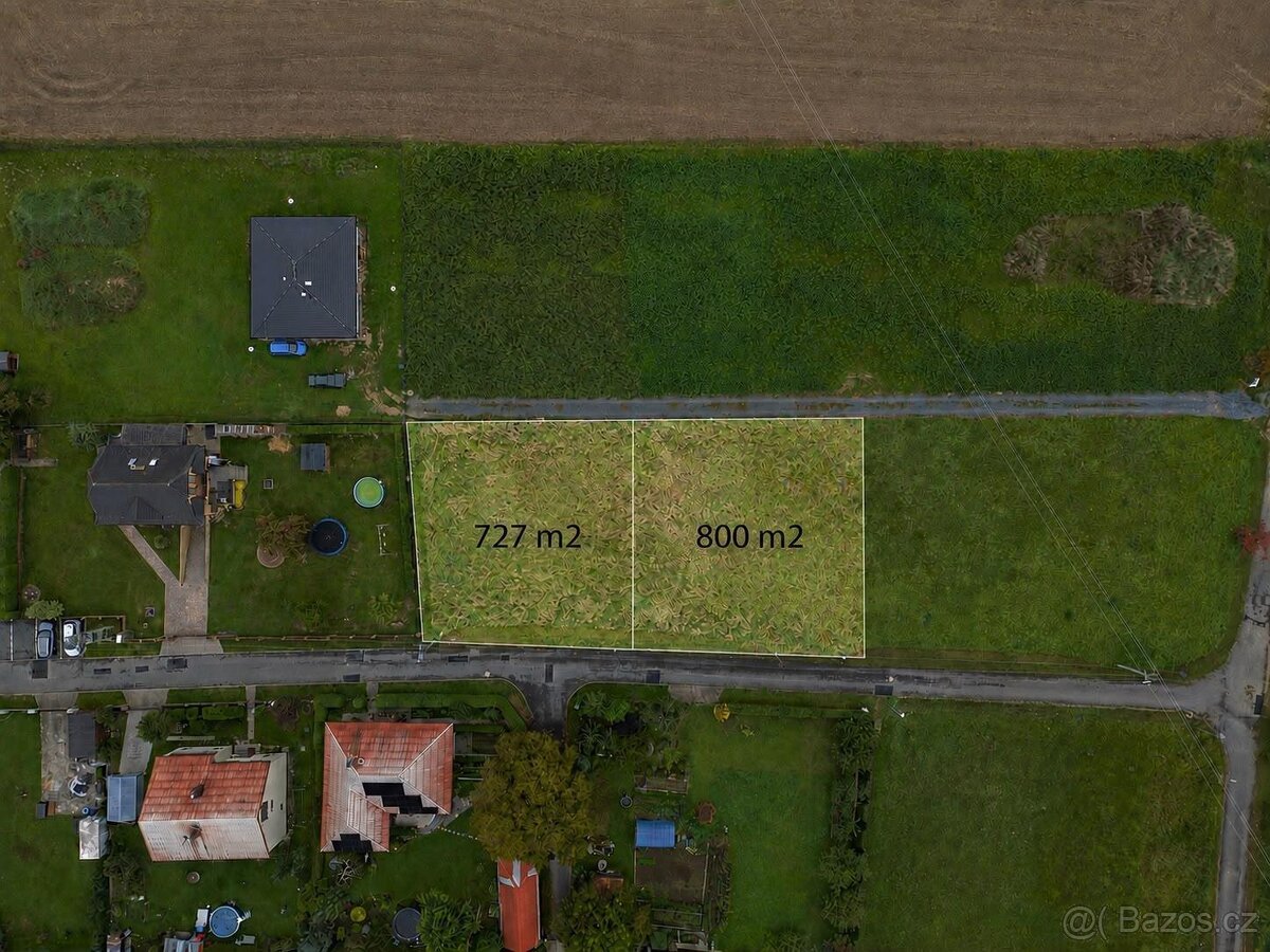 Stavební pozemek Zbizuby 800m2