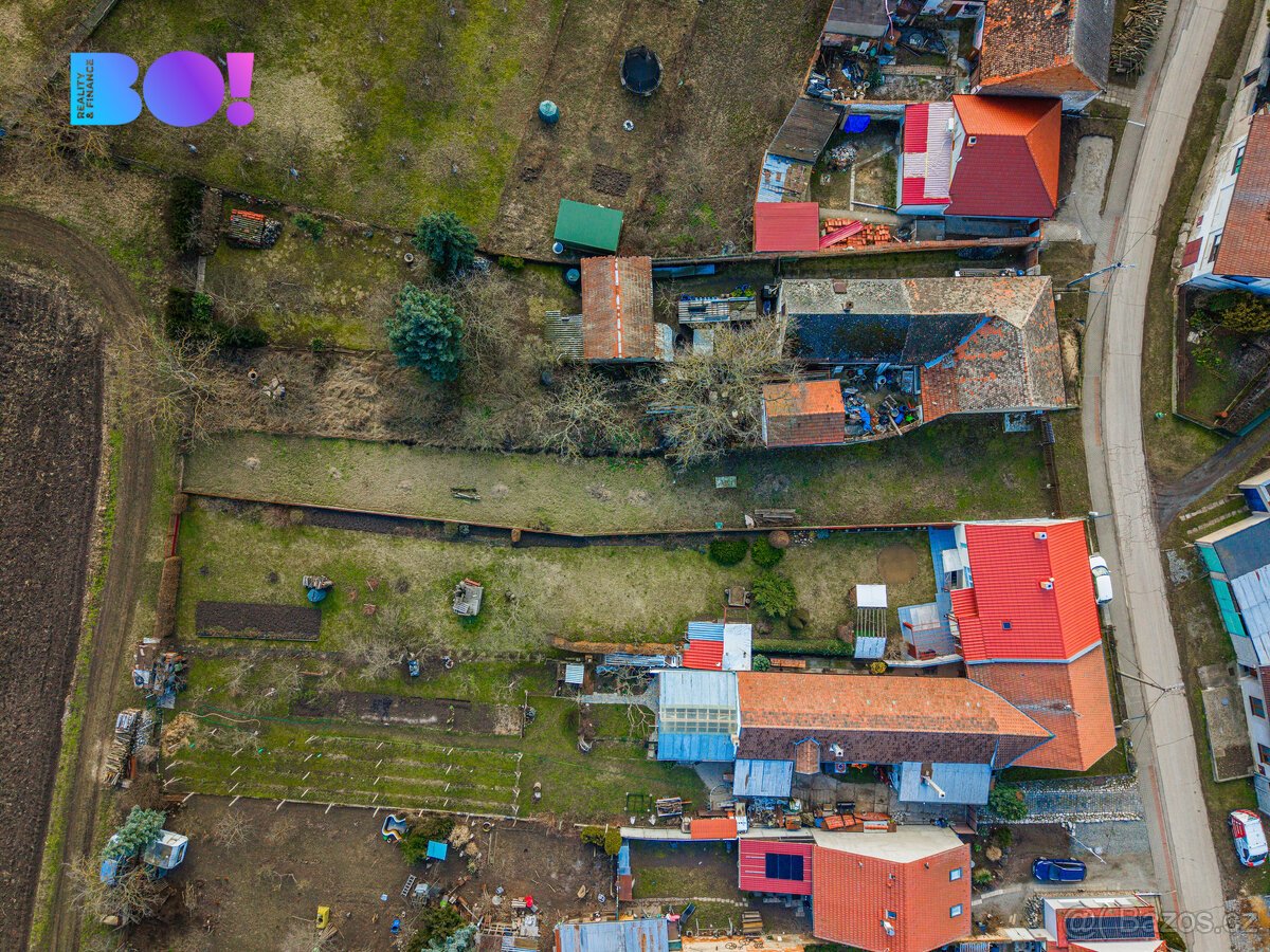 Prodej stavebního pozemku 521 m², ul. Zadní, Pouzdřany, okre