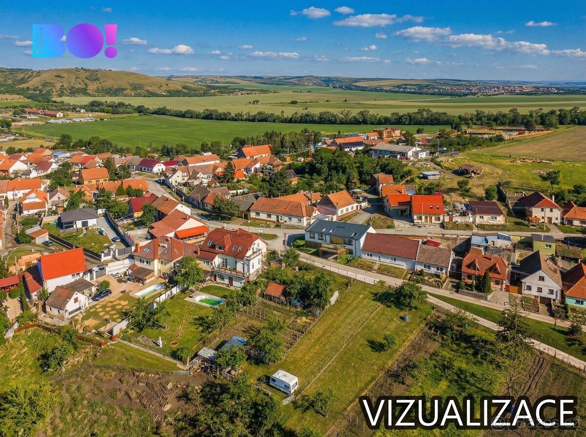 Prodej stavebního pozemku 187 m², ul. Sklepní, Pouzdřany , o