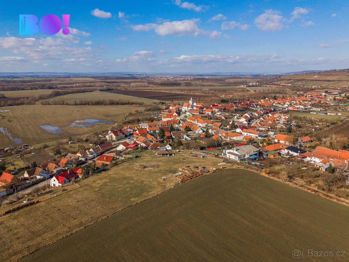 Prodej stavebního pozemku 187 m², ul. Sklepní, Pouzdřany , o