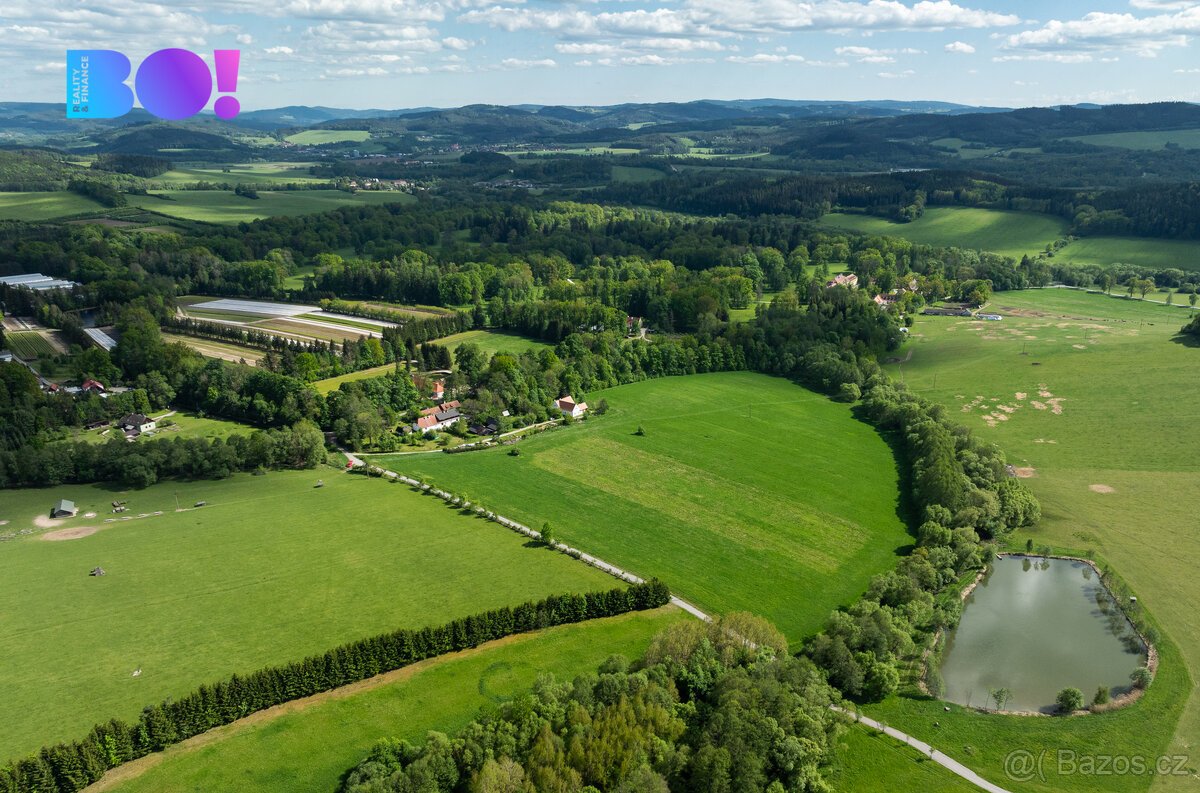 Prodej zemědělských pozemků, 55 021 m², Chvalšiny