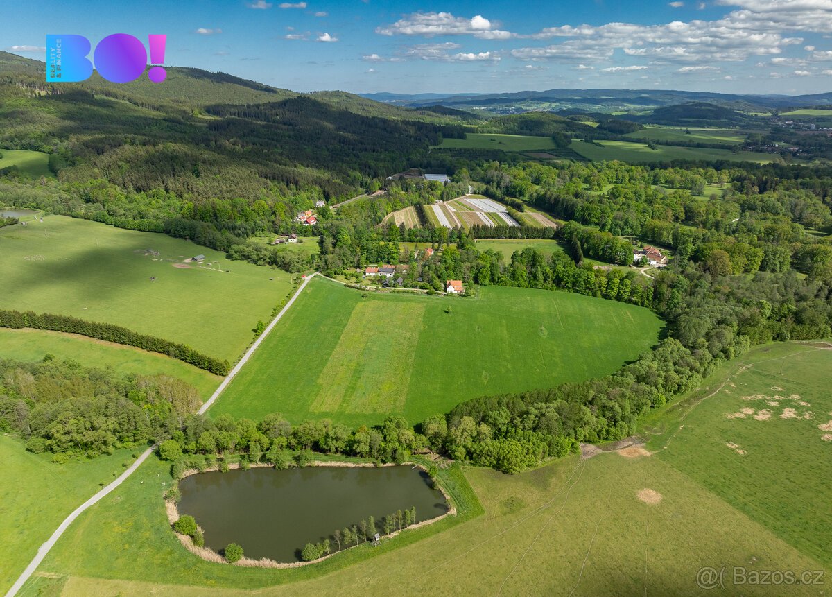 Prodej zemědělských pozemků, 55 021 m², Chvalšiny
