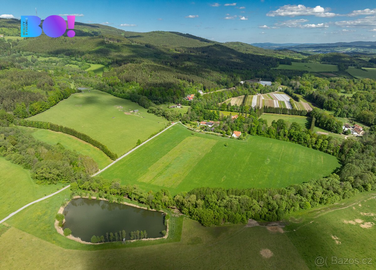 Prodej zemědělských pozemků, 55 021 m², Chvalšiny