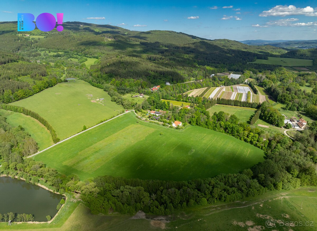 Prodej zemědělských pozemků, 55 021 m², Chvalšiny
