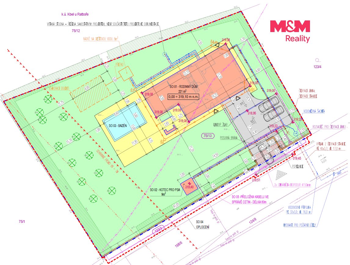 Prodej pozemku k bydlení, 2095 m², Kbel