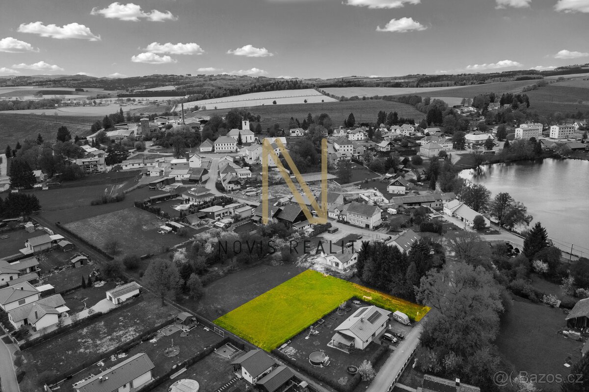 Prodej, pozemek určený k výstavbě, 1138 m², Všeruby u Kdyně,
