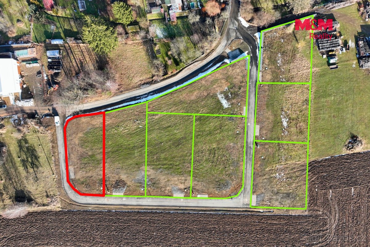 Prodej pozemku k bydlení 738 m2 Nová Ves u Chotěboře
