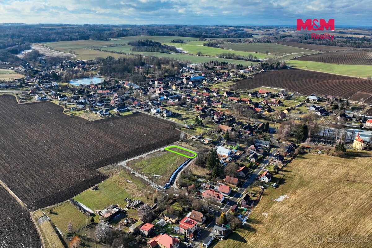 Prodej pozemku k bydlení 738 m2 Nová Ves u Chotěboře