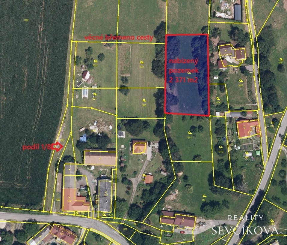 Pozemek vhodný i pro glamping či rekreaci, 2 371 m2