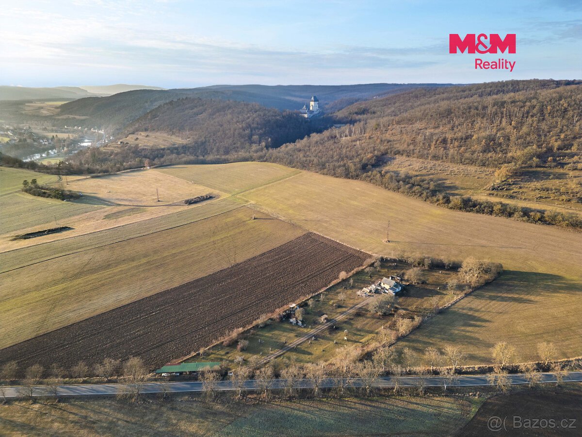 Prodej pozemku k bydlení, 7980 m², Hlásná Třebaň