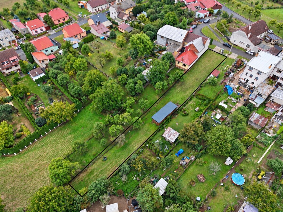 Prodej, stavební pozemek 875 m², Pacetluky, Kroměříž