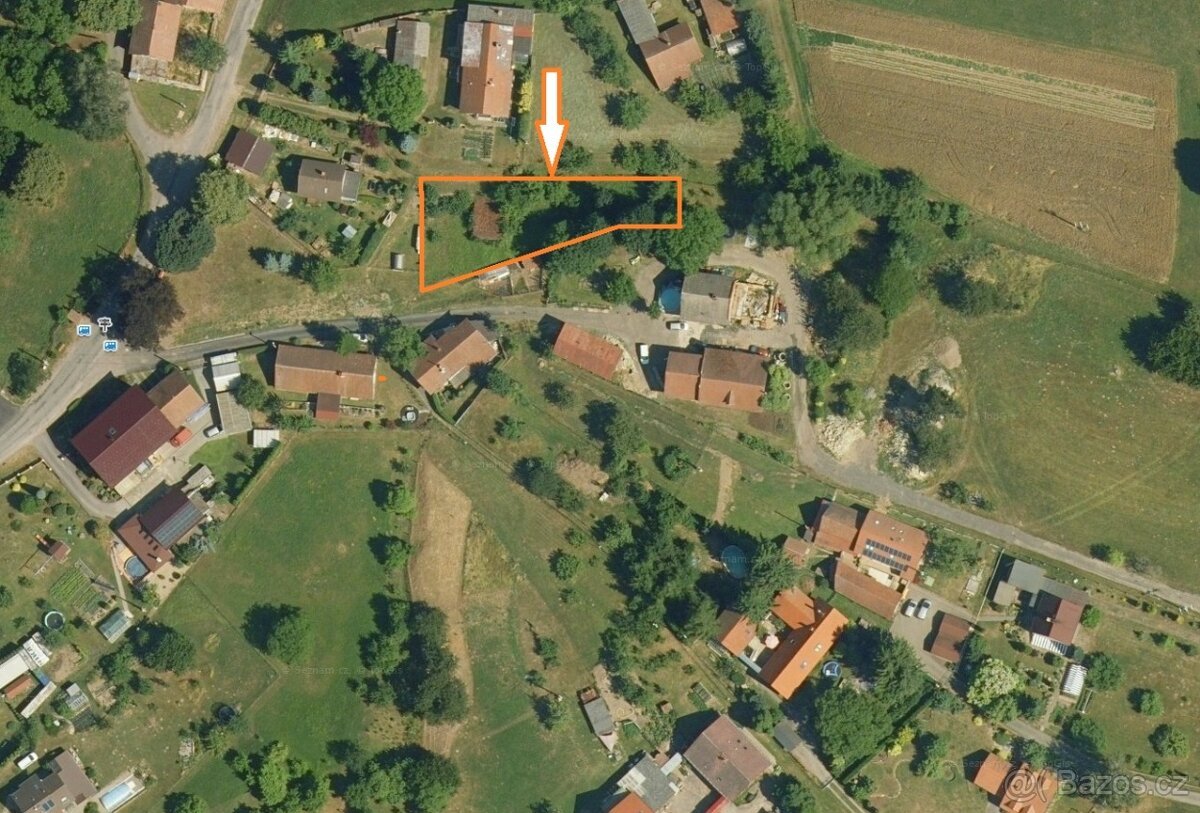 Prodáme st. parcelu v Mostku u Chocně.