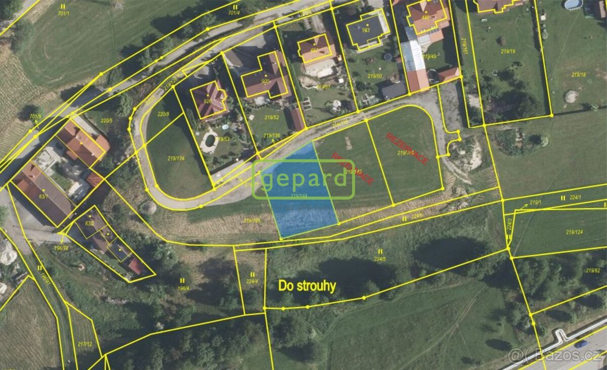 Prodej stavebního pozemku učeného k výstavbě RD o rozloze 76