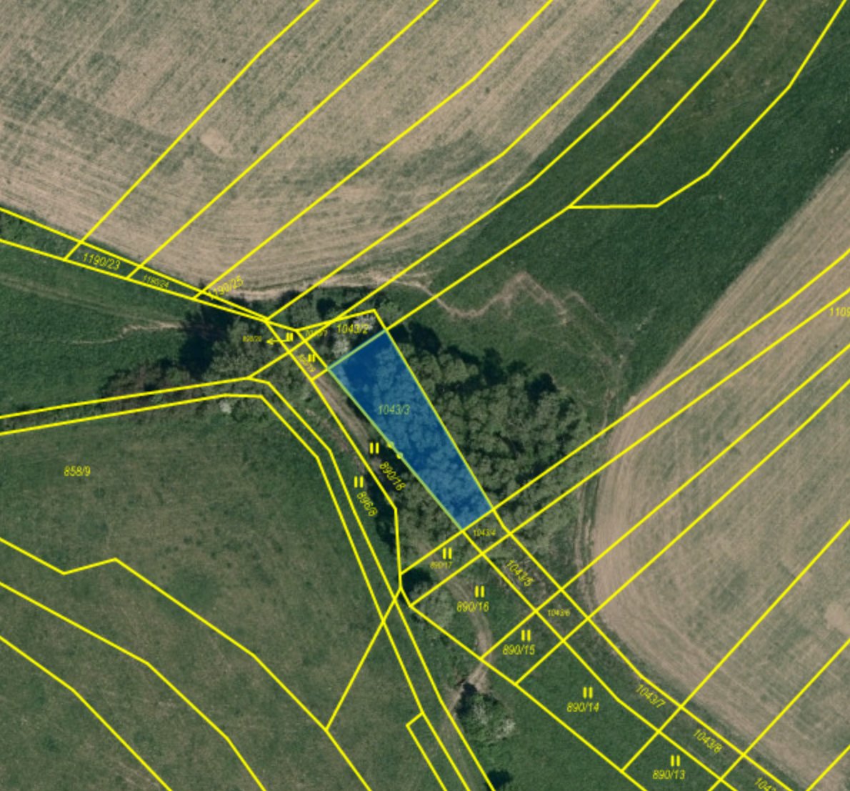 Prodej pozemeků Valašské Klobouky 7881m2
