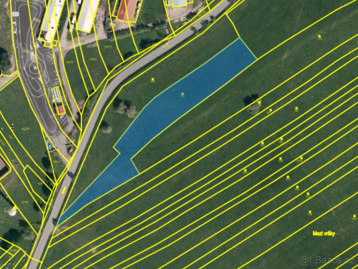 Prodej louky Valašské Klobouky 2612m2