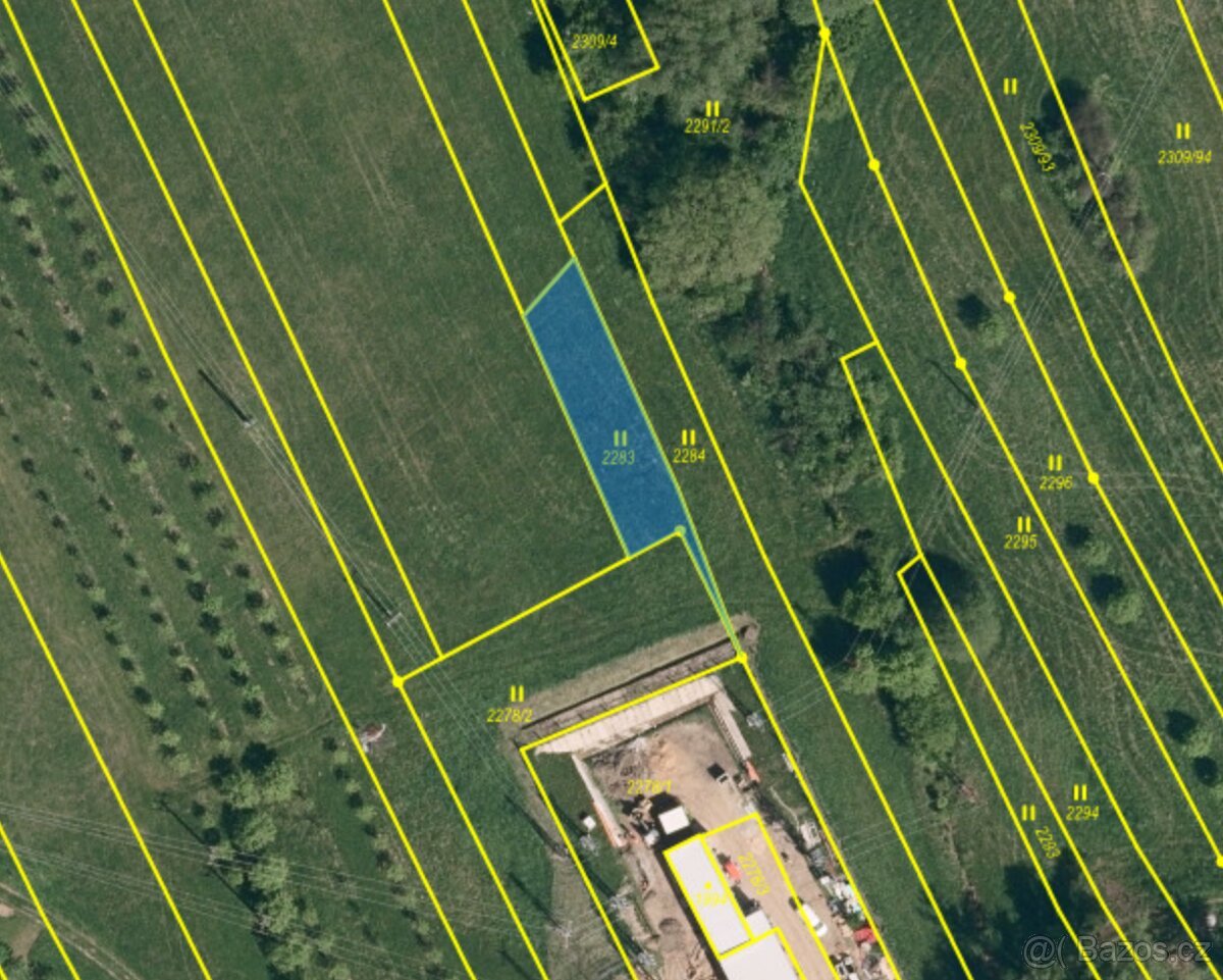 Prodej louky Valašské Klobouky 2612m2