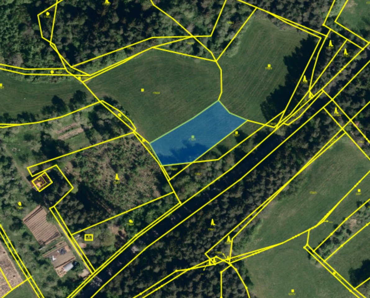 Prodej pozemků Valašské Klobouky 4038m2