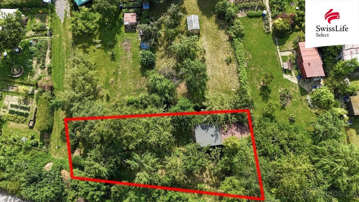 Prodej zahrady 381 m2, Jihlava