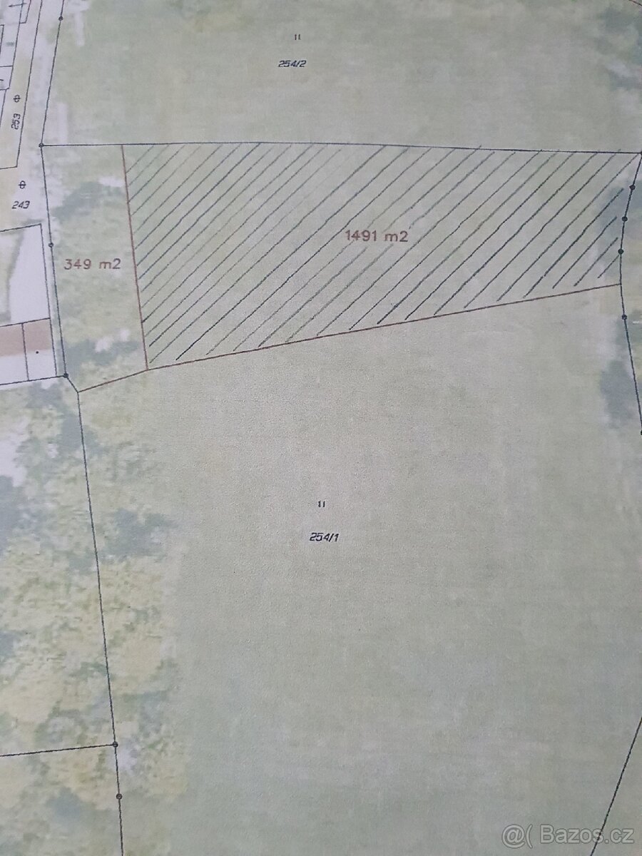 Prodám louku 5800m2