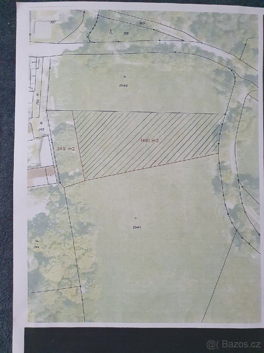 Prodám louku 5800m2