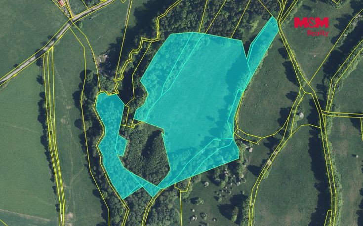 Prodej louky, 55278 m², Stružnice, okres Česká Lípa