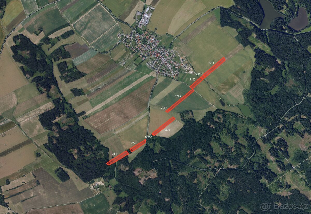 Zemědělská půda, prodej, Vepřová, Žďár nad Sázavou