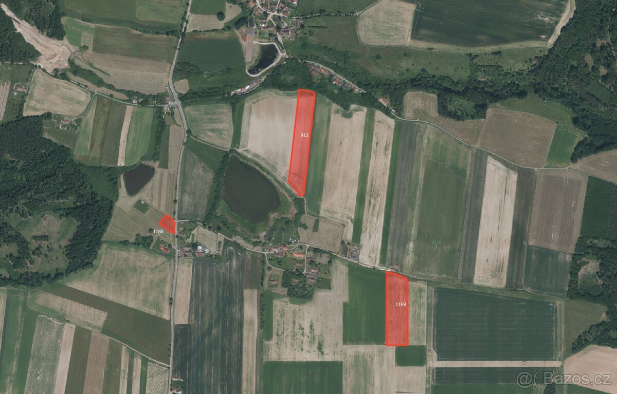 Zemědělská půda, prodej, Údraž, Albrechtice nad Vltavou, Pís