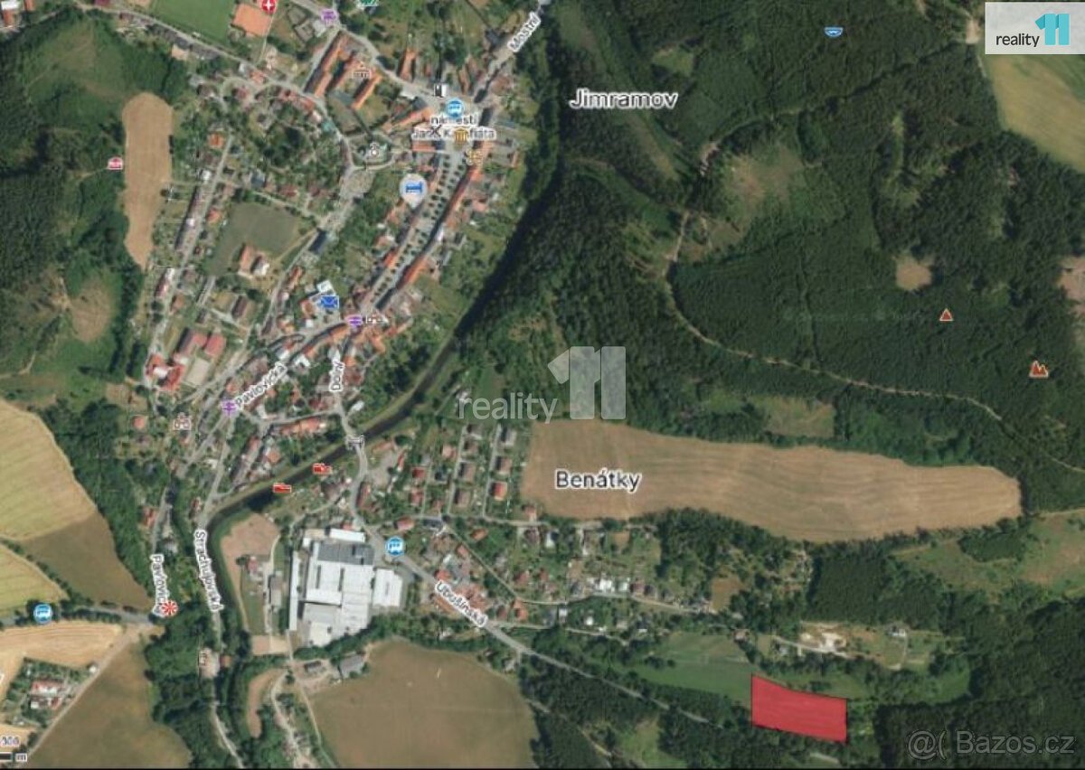 Prodej pozemeku Jimramov