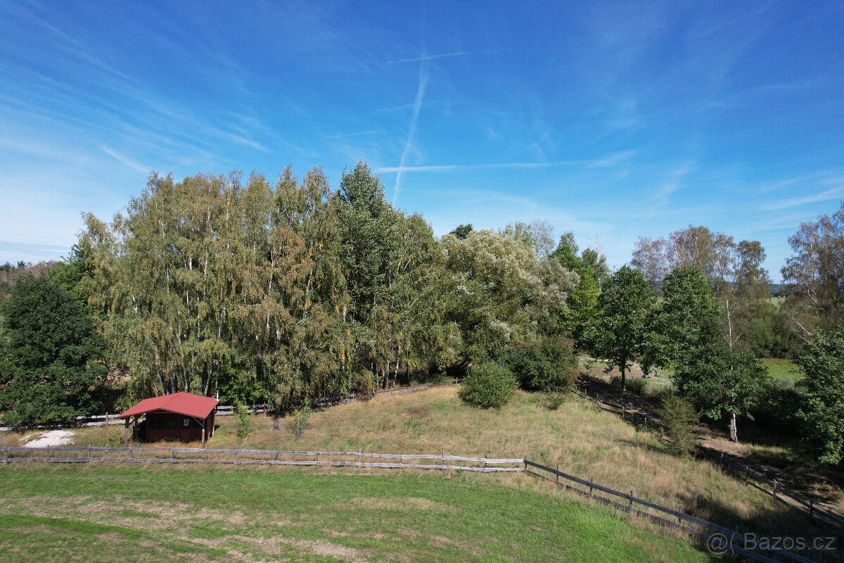 Pozemek 1427 m² v Boru u Tachova