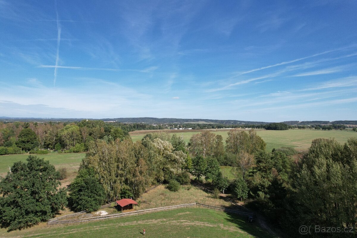 Pozemek 1427 m² v Boru u Tachova