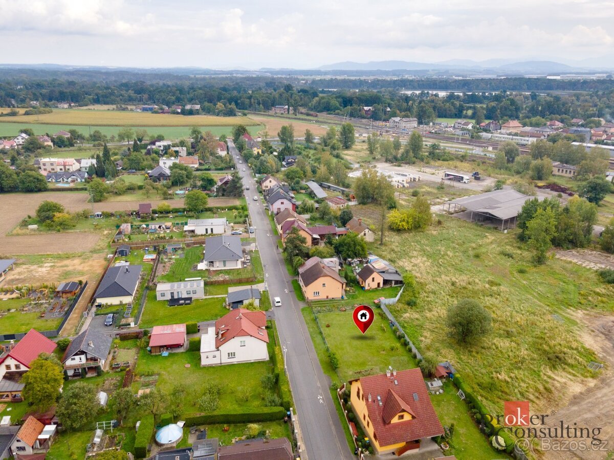 Prodej, pozemky/bydlení, 762 m2, R. Tomáška 377, 74213 Studé
