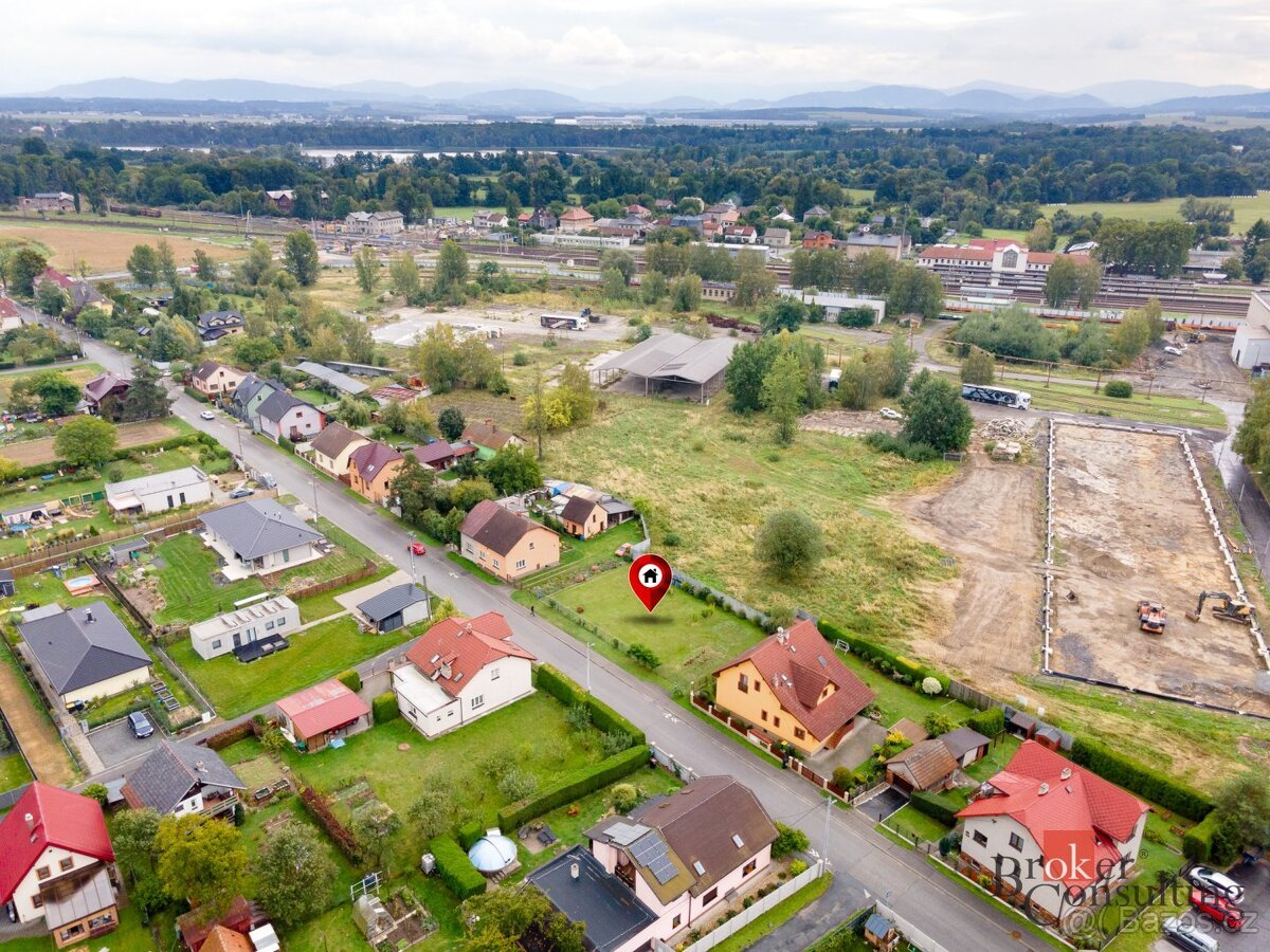 Prodej, pozemky/bydlení, 762 m2, R. Tomáška 377, 74213 Studé