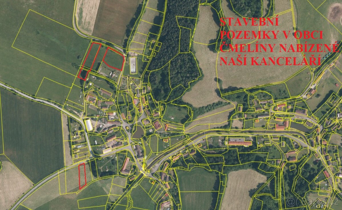 Stavební pozemek pro rodinný dům u Nepomuka
