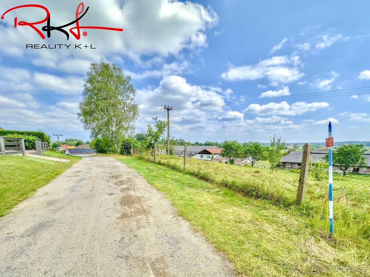 Prodej, pozemek 1155m2, Třeboň, Chlum u Třeboňe
