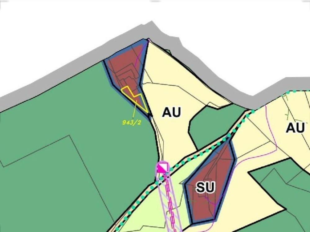 Prodej pozemku 326m2, Čkyně
