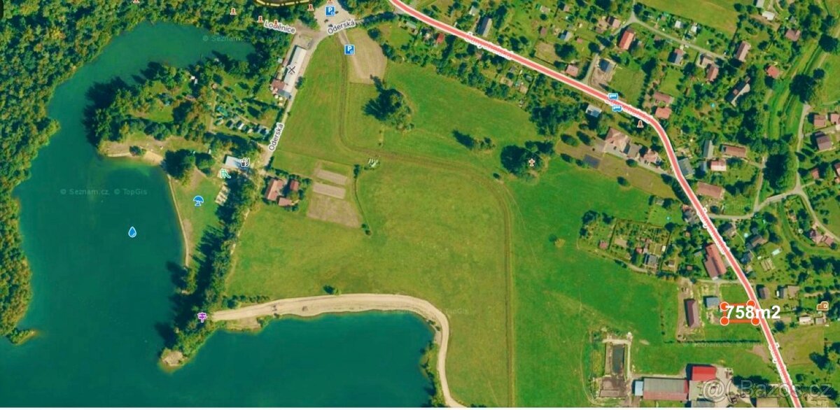 Stavební pozemek 758m2 u Kališova Jezera, Bohumín Šunychl