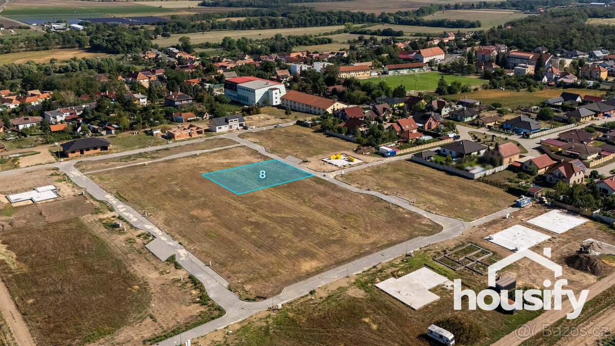 Prodej stavebního pozemku č. 8, 864 m² - Božice