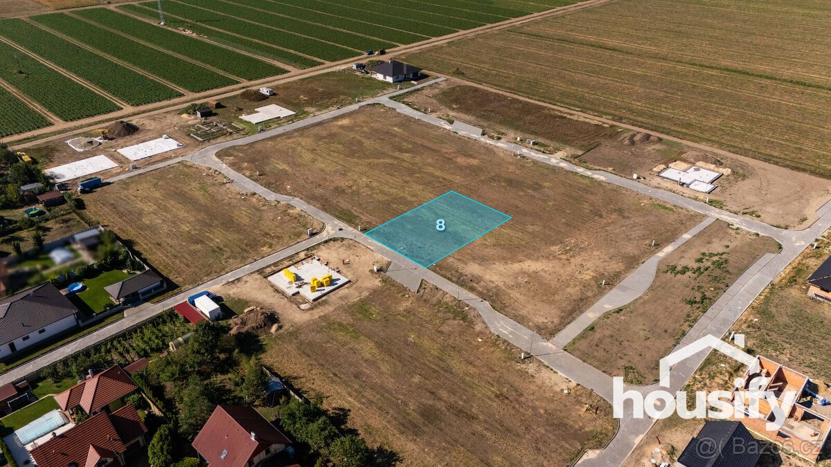 Prodej stavebního pozemku č. 8, 864 m² - Božice