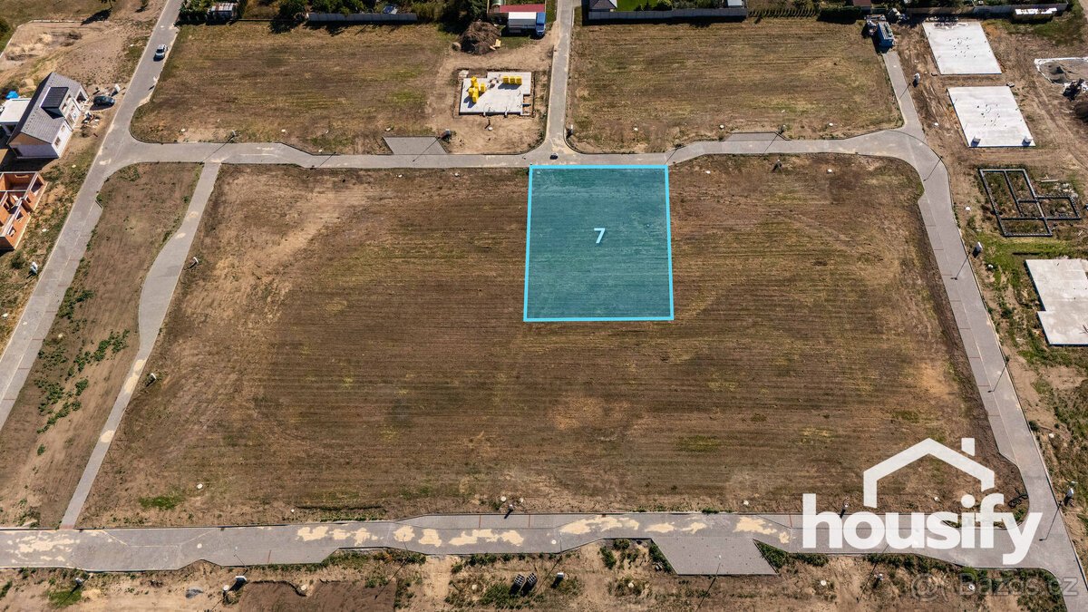 Prodej stavebního pozemku č. 7, 864 m² - Božice