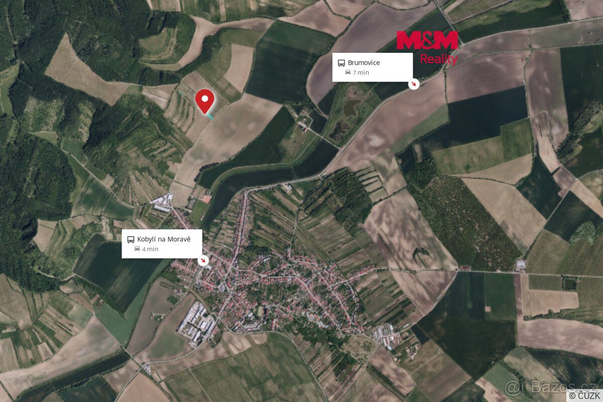 Prodej vinice, 2899 m², Brumovice - Břeclav