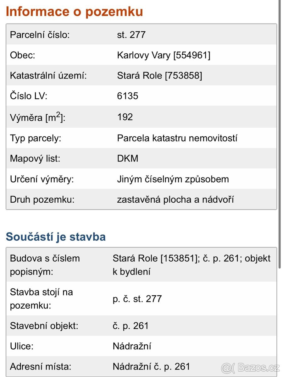 Na prodej / pronájem pozemku