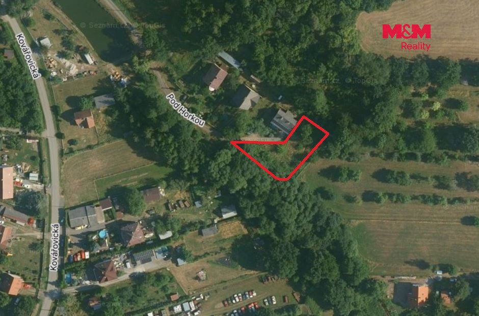 Prodej, stavební pozemek 816 m2, Pyšely - Zaječice