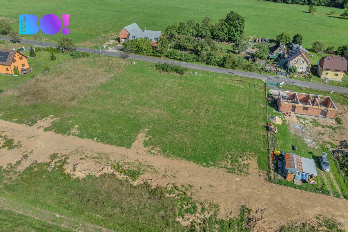 Prodej pozemku s přímým výhledem na Ještěd, 1 506 m², Křižan