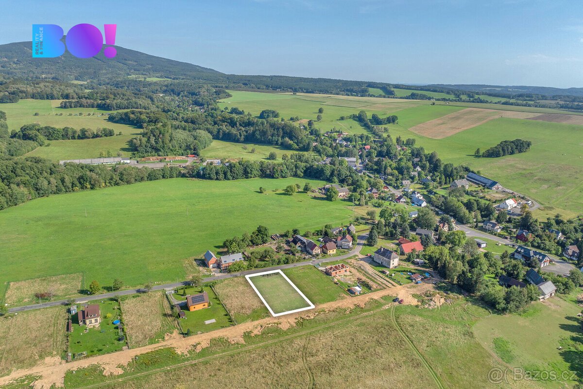 Prodej stavebního pozemku, 1 506 m², Křižany