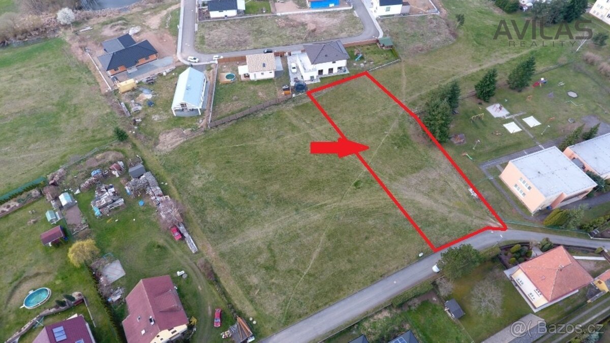 Prodej stavebního pozemku 1.793 m2 v obci Višňová, okres Pří